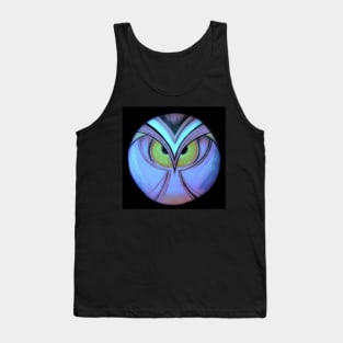 NEON DECO OWL,,,House of Harlequin Tank Top